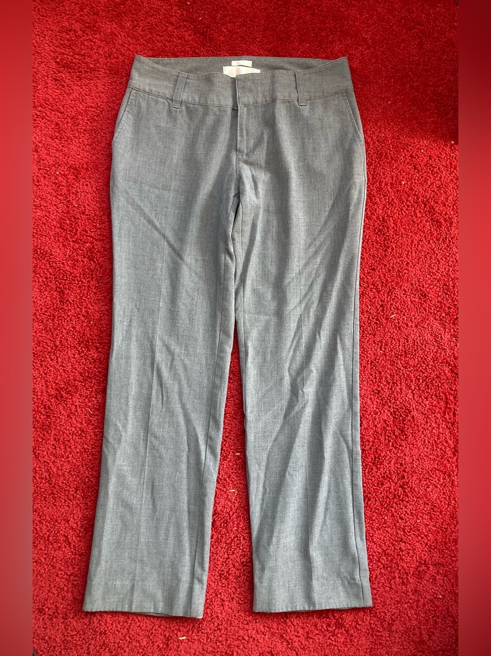 Old Navy Gray Ankle-Length Dress Pants - Picture 1 of 3